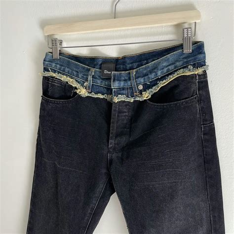 dior jeans women's|dior cummerbund jeans.